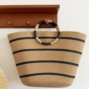 Women’s Straw Tote Bag
