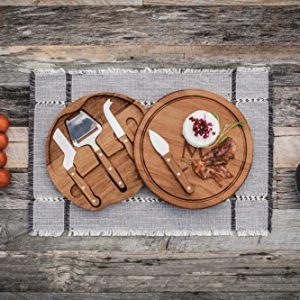 TOSCANA Monogram Initials M Cheese Cutting Board & Tools Set