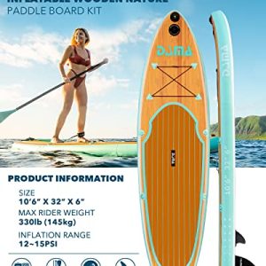 DAMA Inflatable Stand Up Paddle Board