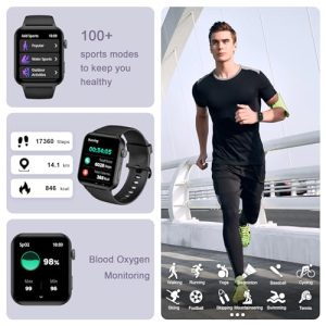 IOWODO Smart Watch: Advanced Wellness Companion with Communication Features