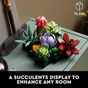 LEGO Icons Succulents Set – Home Decor for Adults