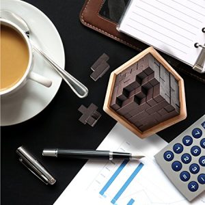 Original 3D Wooden Brain Teaser Puzzle