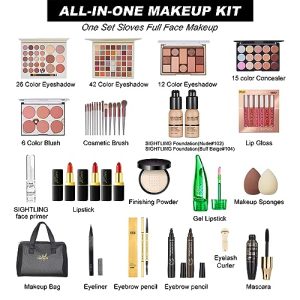 Complete Travel Makeup Kit for Women