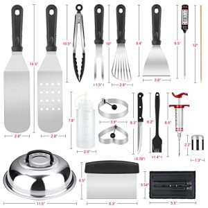 135 Pcs Griddle Accessories Kit – Complete Grill Tools Set