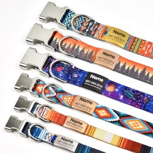 Personalized No Noise Dog Collar: Custom Gift for Pets