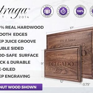 Straga Personalized Cutting Boards - Custom Engraved