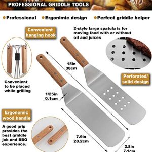 ROMANTICIST 8Pc Professional Griddle Accessories Kit