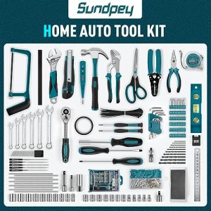 Sundpey 379-Piece Tool Kit: Ultimate Gift for DIYers