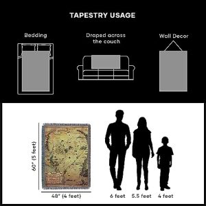 The Hobbit Woven Tapestry Throw Blanket