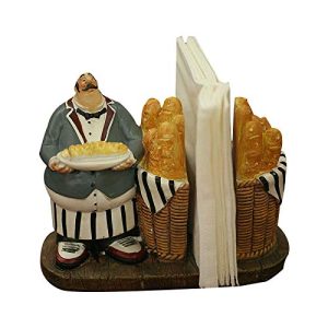 QQYDZSW Big Chef Housekeeper Figurines: Charming Home Decor