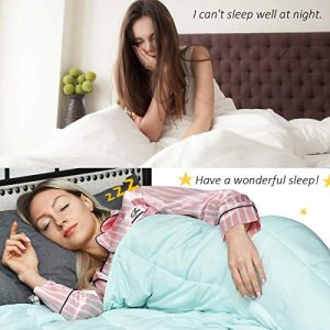 Giantex Cooling Weighted Blanket 15lbs