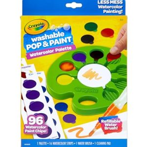 Crayola Watercolor Pop & Paint Palette