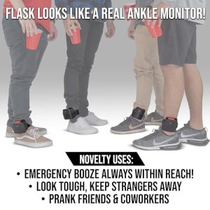 GoPong Ankle Monitor Flask: Unique and Humorous Gift