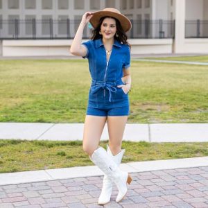 Pasuot White Cowboy Boots: Stylish Gift for Trendsetters