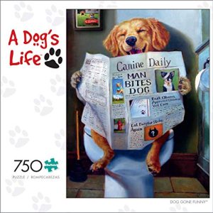 Buffalo Games Dog Gone Funny Puzzle: Hilarious 750-Piece Challenge