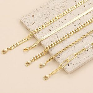 DEARMAY Gold Bracelets Set: Trendy Gift for Women