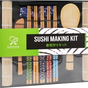Soeos Beginner Sushi Making Kit: Complete Set for Novices