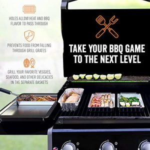 Yukon Glory™ BBQ 'N SERVE Grill Basket Set