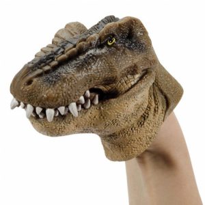 Schylling Dino Hand Puppets: Set of 3 Jurassic Toys