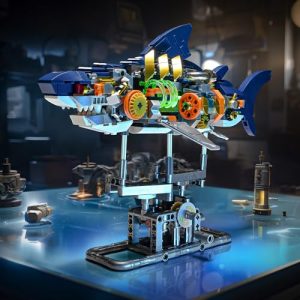 Mechanical Shark STEM Building Set - Sea Animal Toys