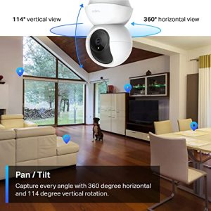 TP-Link Tapo 2K Pan Tilt Security Camera: Smart Baby and Pet Monitoring