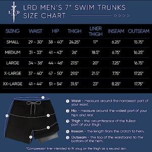 LRD Men's Compression Liner Swim Trunks