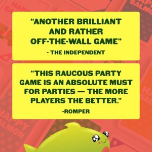 Exploding Kittens Happy Salmon – 90-Second Party Game