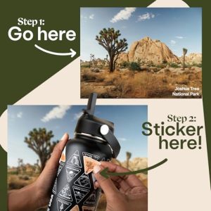 Wondery National Parks of the USA Travel Water Bottle