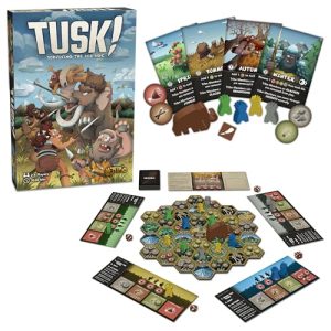 Gale Force 9 TUSK! Surviving The Ice Age – Strategy Board Game