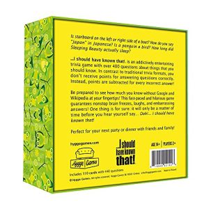 I Should Have Known That! – Trivia Game