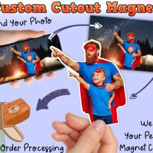 Customized Photo Fridge Magnet