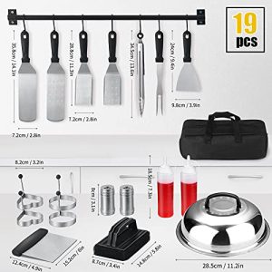19 Pcs Griddle Accessories Kit for Blackstone & Camp Chef