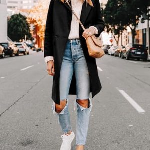 Hooever Women’s Winter Wool Coat