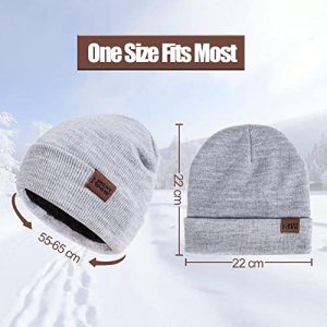 Winter Beanie Hat Gloves Scarf Set