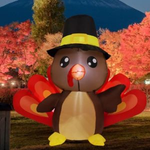 COMIN Thanksgiving Inflatable: Adorable Baby Turkey Decor