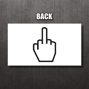 Bad Parking Thank You Business Cards