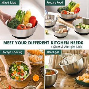 Umite Chef Mixing Bowls Set: Stainless Steel Elegance