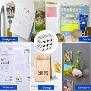 VSKIZ 120Pcs Fridge Magnets: Multi-use Magnetic Set