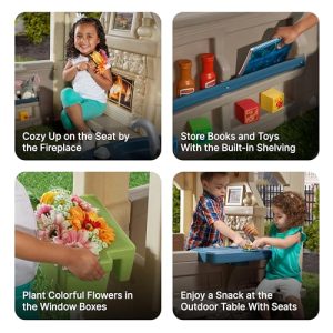 Step2 Charming Cottage Kids Playhouse – Indoor/Outdoor