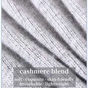 Jaxmonoy Cashmere Slouchy Beanie: Lightweight Winter Hat Gift