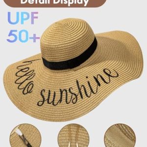 Foldable Wide Brim Beach Hat