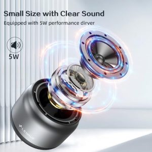 LENRUE Bluetooth Speaker – Small Portable Mini Speaker