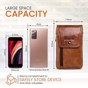 Hengwin Genuine Leather Phone Holster Case