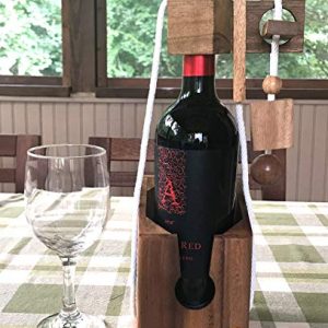 Think-n-Drink Wine Bottle Lock Puzzle Game