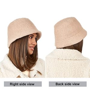 Brown Fuzzy Bucket Hat: Winter Fashion Gift