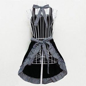 Hyzrz Vintage Ladies Kitchen Flirty Apron for Women Girls