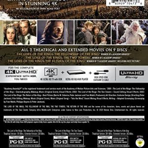 The Lord of the Rings Motion Picture Trilogy: 4K Ultra HD Edition