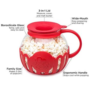 Ecolution Microwave Popcorn Popper: Convenient & Healthy Snacking