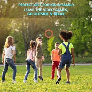 Flying Disc for Kids & Adults – 11 Inch Soft Discs (3 Pack)