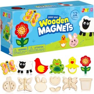 JOYIN Wooden Magnet Creativity Arts & Crafts Kit